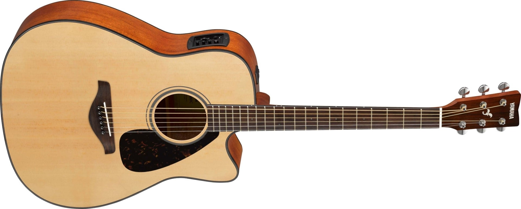 Yamaha Acoustic/Electric Guitar with Solid Sitka Spruce Top