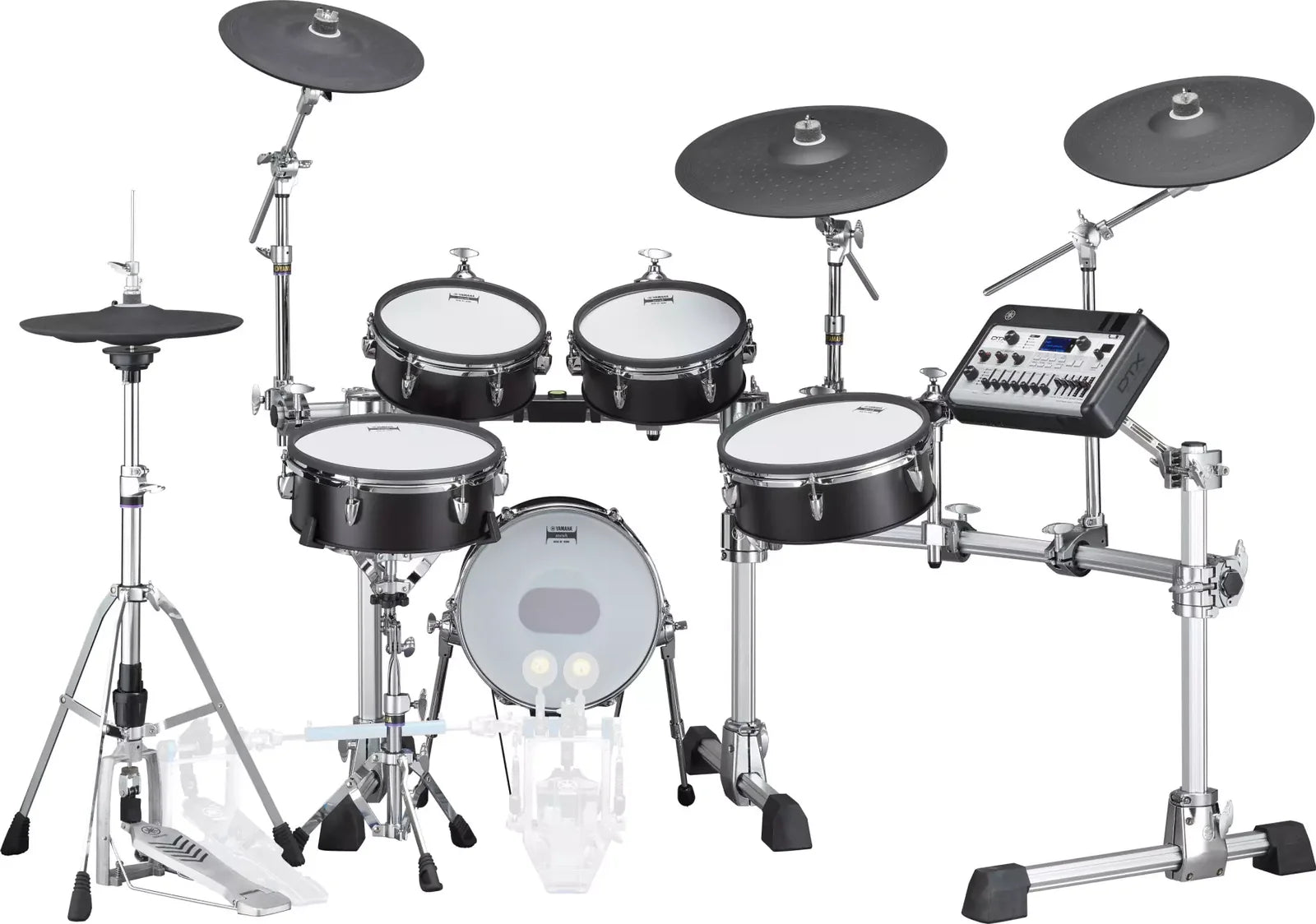 Yamaha DTX10KMBF Electronic Drum Kit With Mesh Pads (Black Forest)