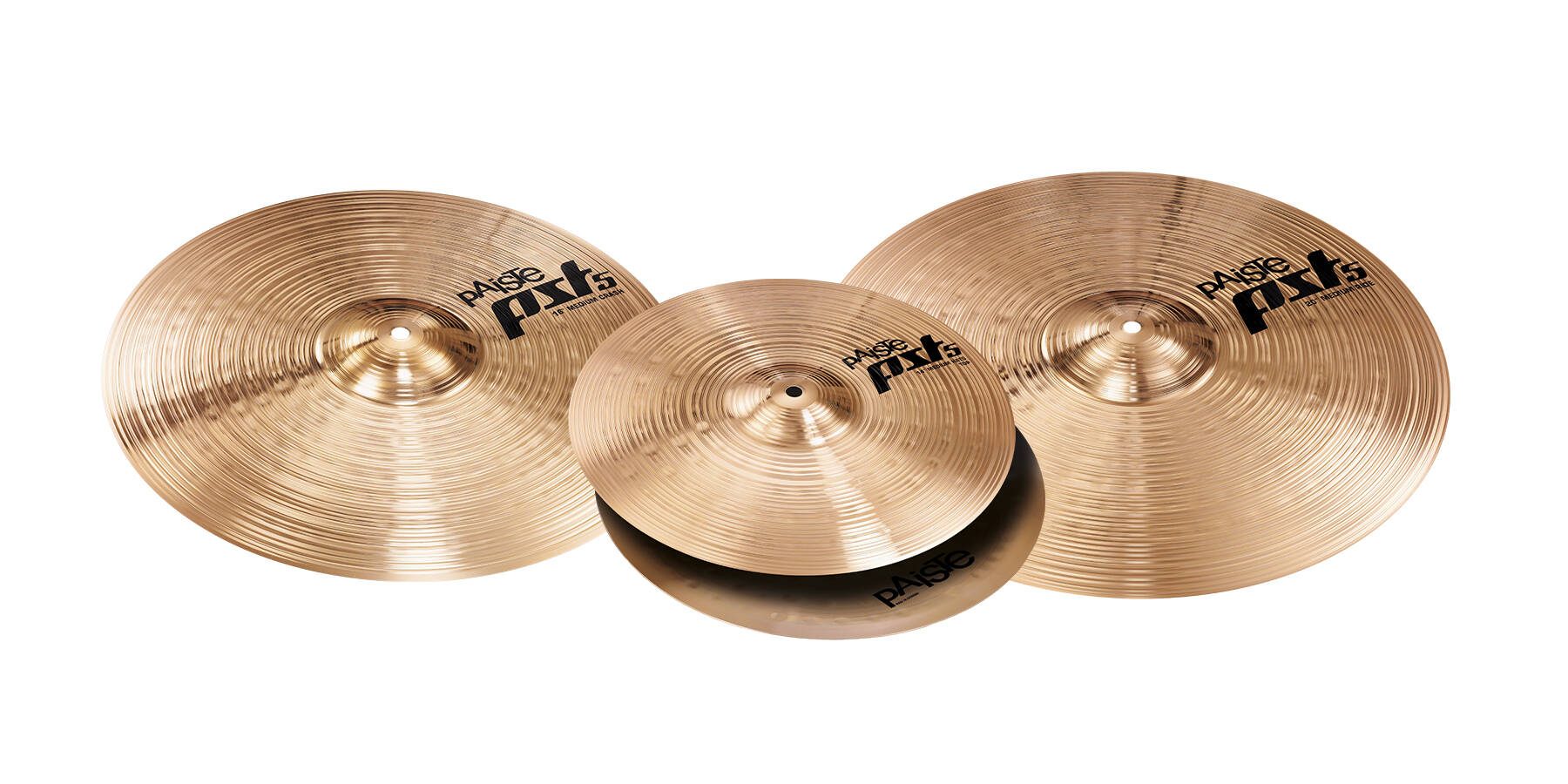 Paiste PST5 Universal Cymbal Set (14,16,20)