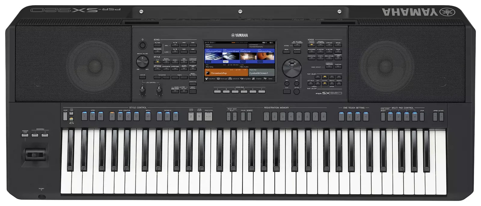 Yamaha PSRSX920 Arranger Workstation - 61 Keys