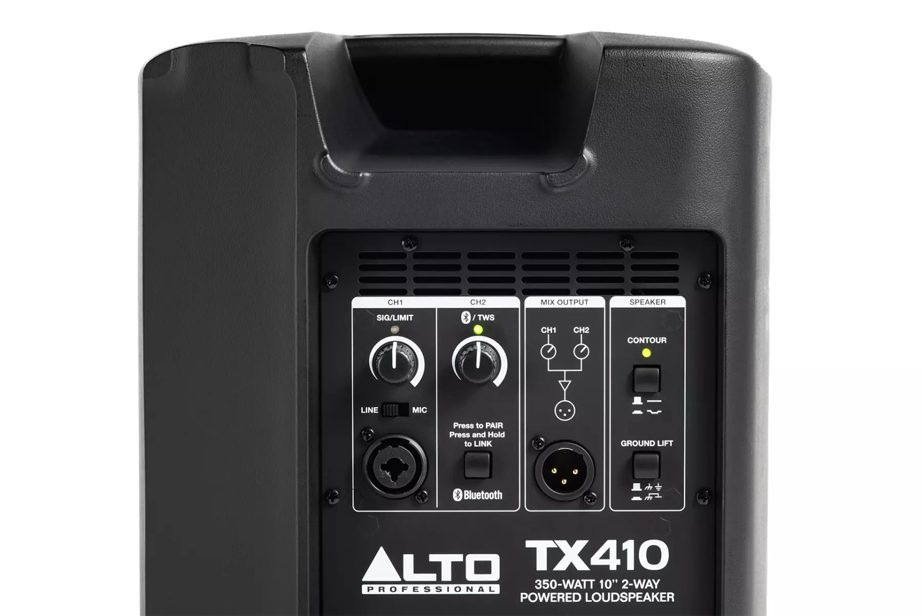 Alto - TX410 350W 10-inch Powered Loudspeaker with Bluetooth