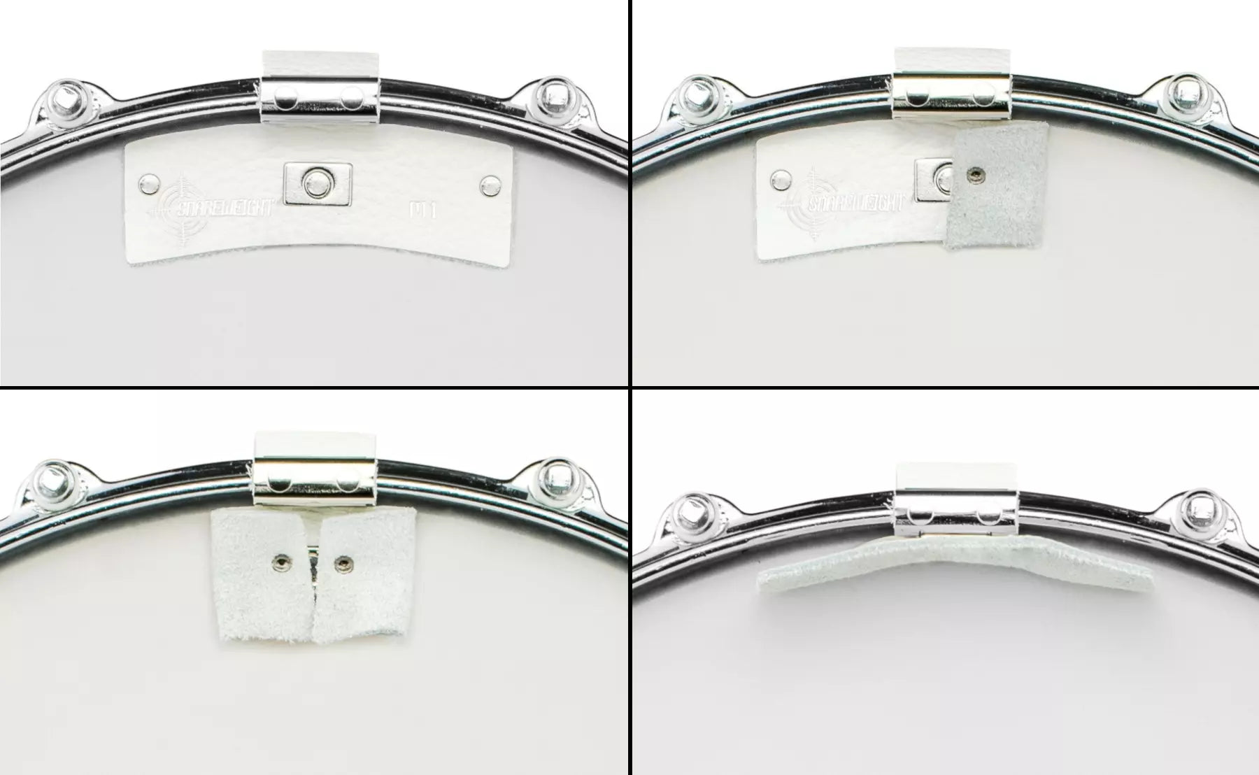 Snareweight M1b Drum Dampener - White