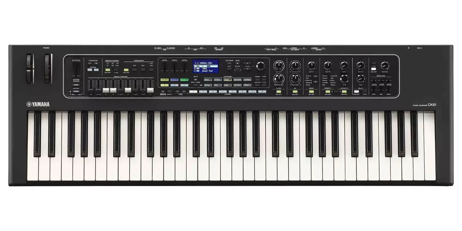 Yamaha CK61 Stage Piano with Speakers (Black) - 61 Keys