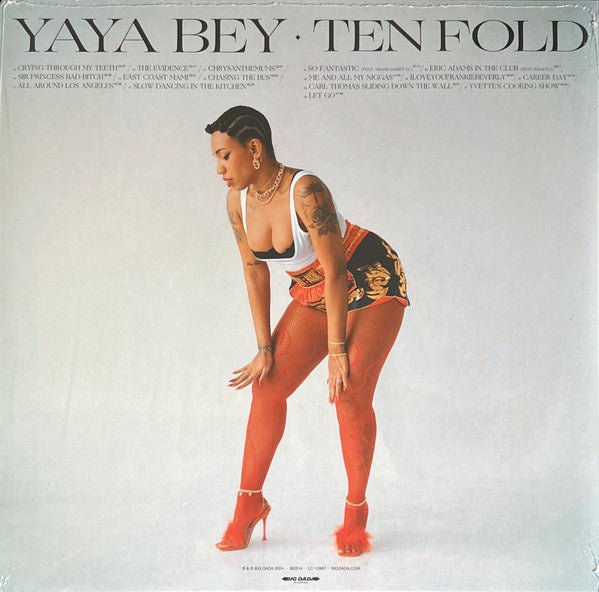 Yaya Bey - Ten Fold - Red Transparent Vinyl - La Boîte Musicale - La Boîte Musicale - 