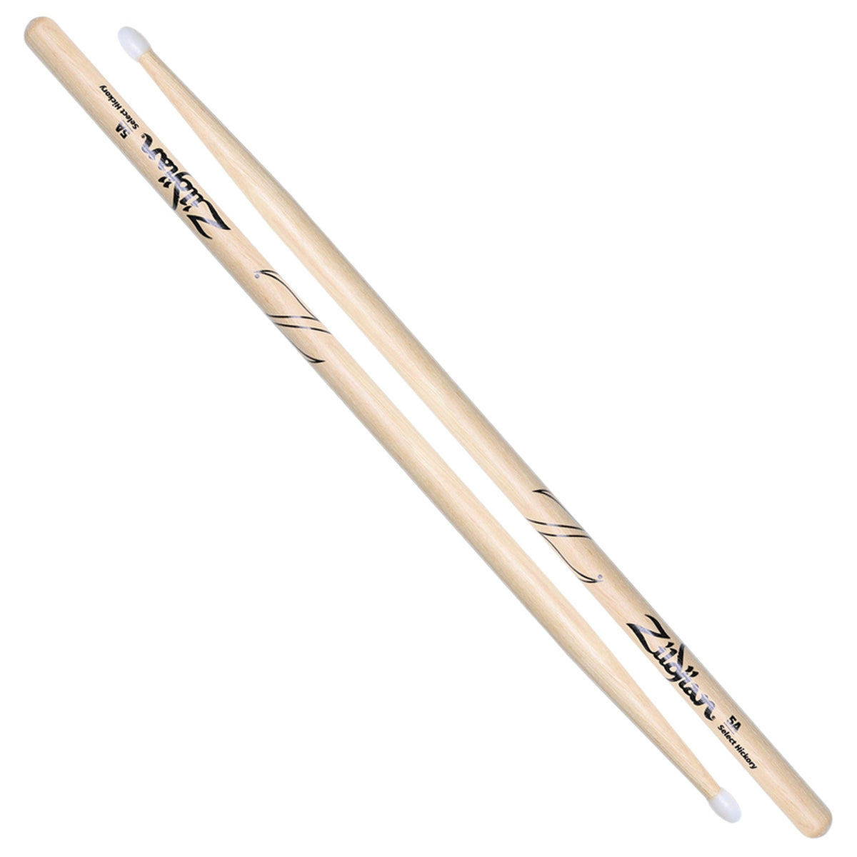 Zildjian 5A Nylon Drumsticks with retailer imprint