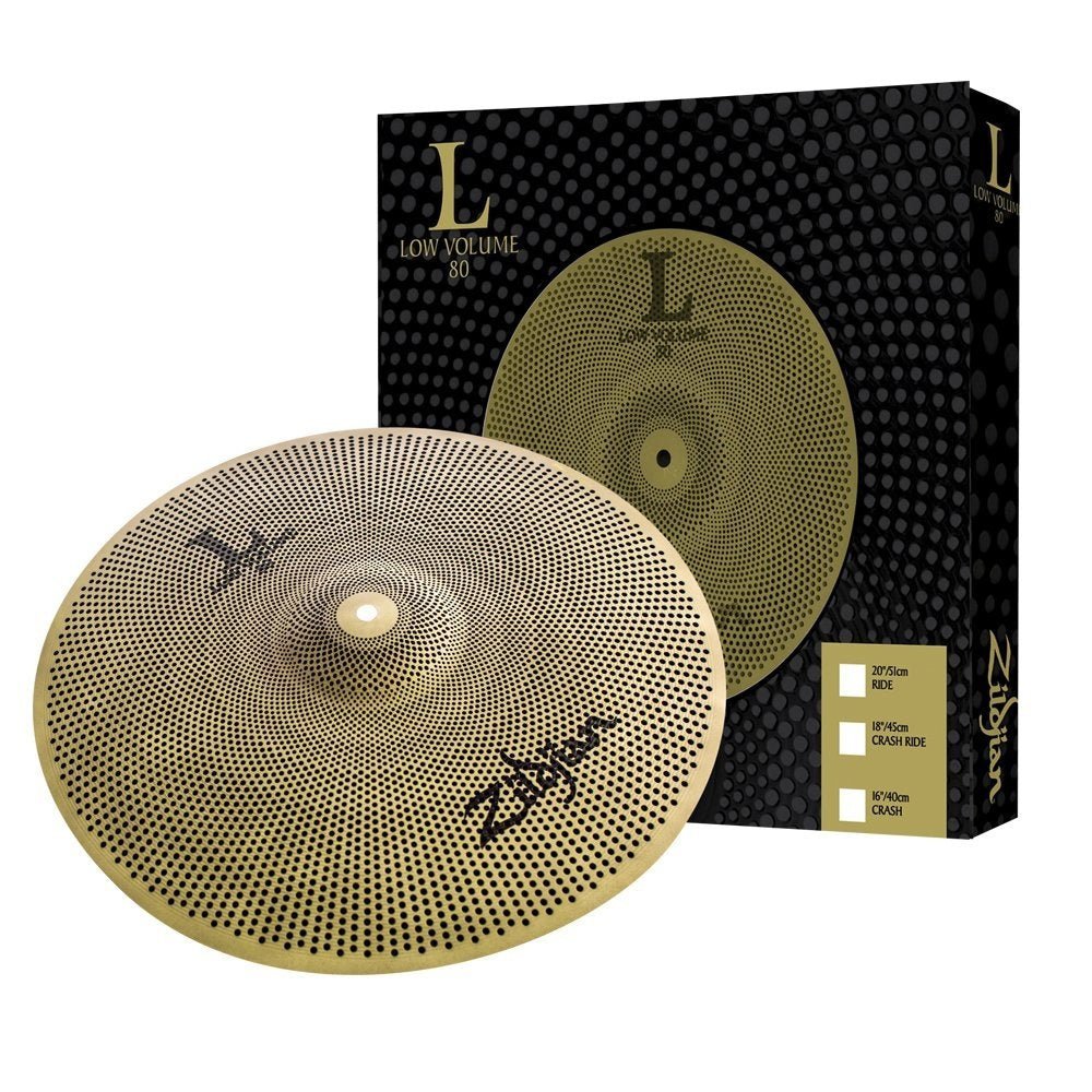 Zildjian - 18 Low Volume L80 Crash Ride - Single - La Boîte Musicale - Cymbals - Zildjian - 